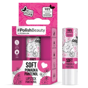 FLOSLEK Vege Lip Care Soft Pomadka z pantenolem 4 g