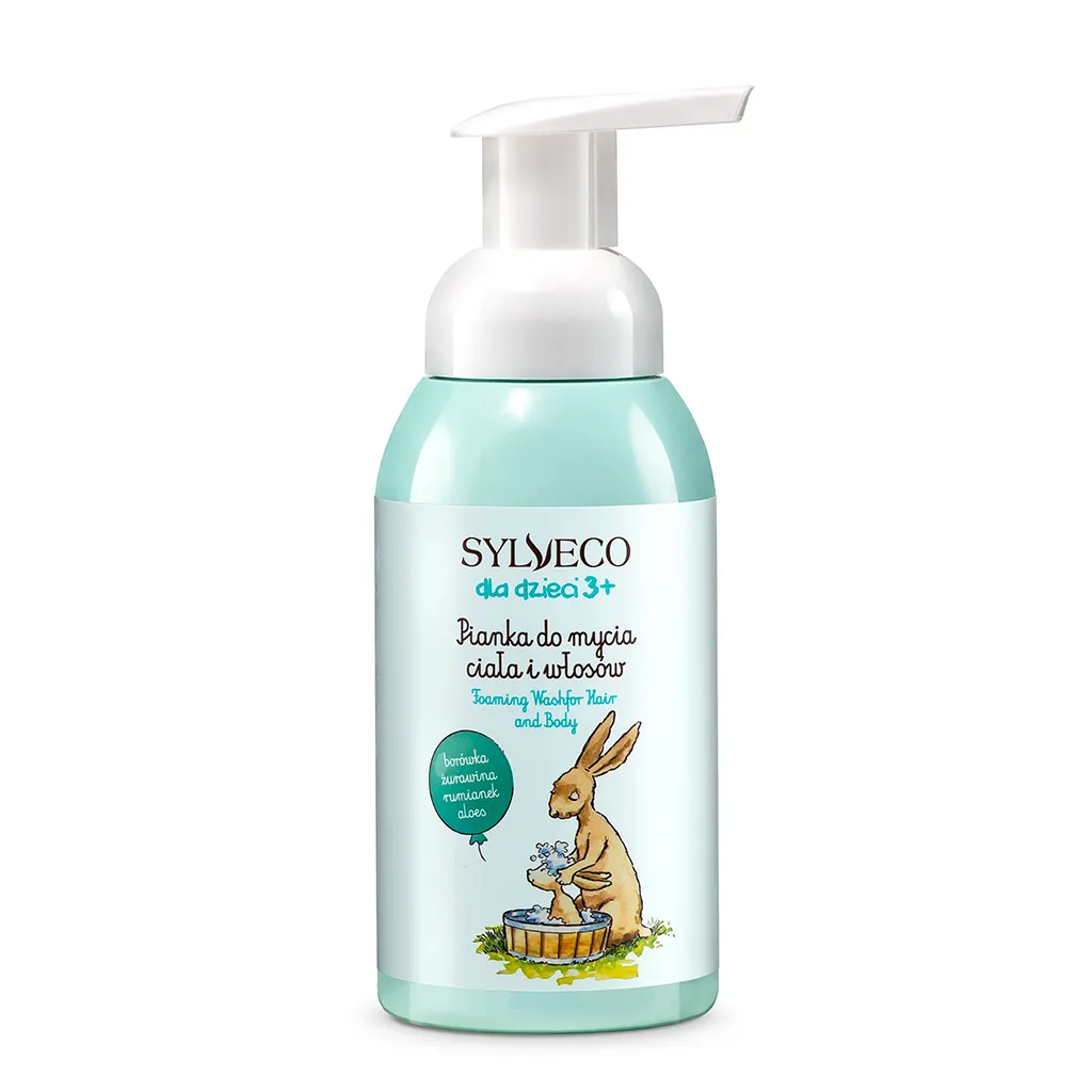 SYLVECO Pianka do mycia ciała i włosów dla dzieci 3+ 290 ml
