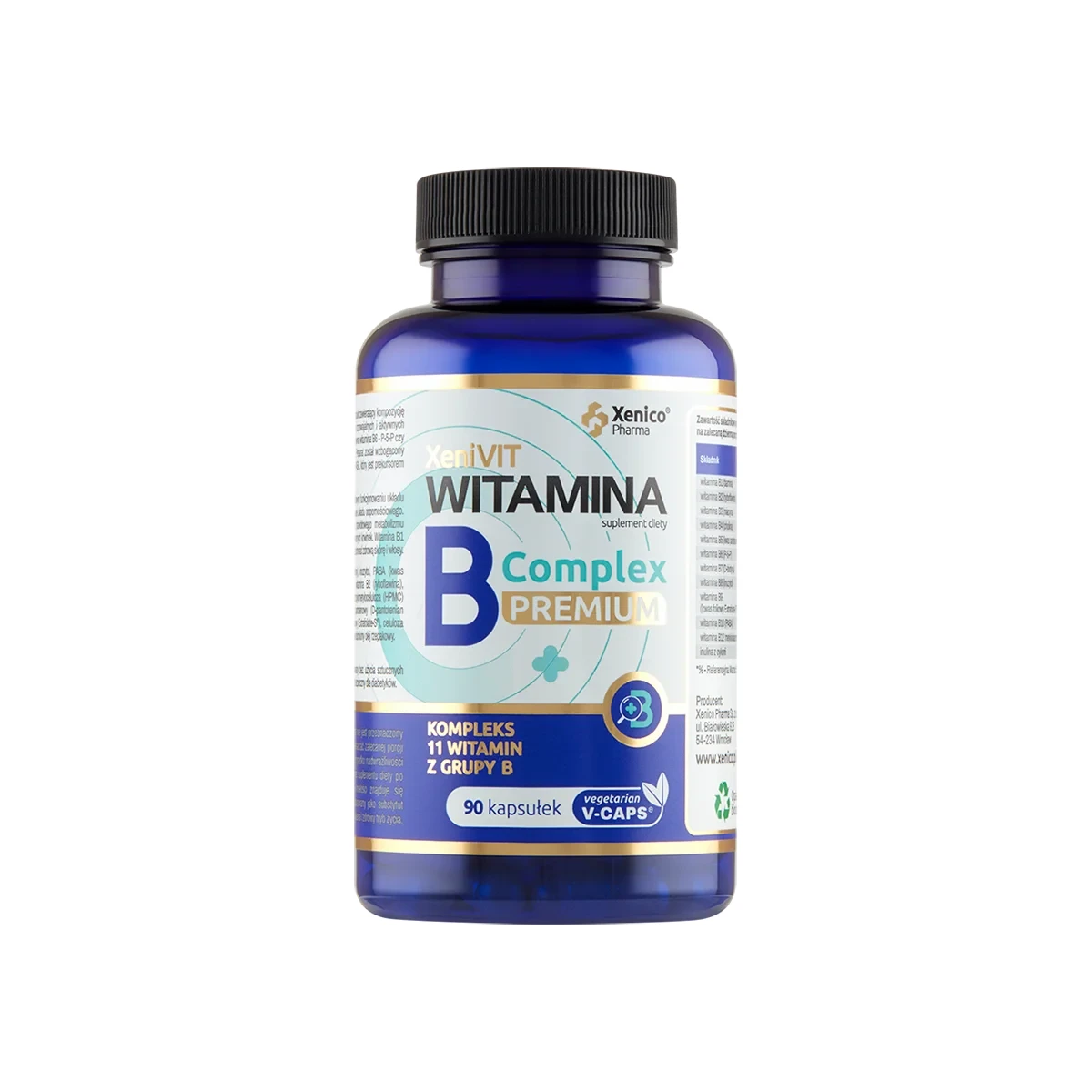 Xenico Xenivit Witamina B Complex premium 90 kapsułek