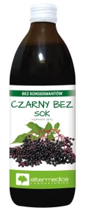ALTER MEDICA Sok z czarnego bzu z witaminą C 500 ml