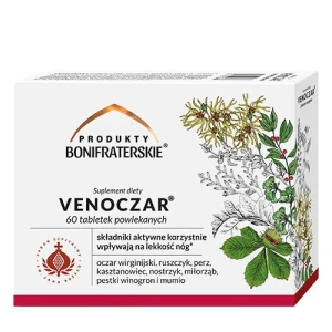 PRODUKTY BONIFRATERSKIE Venoczar 60 tabl.