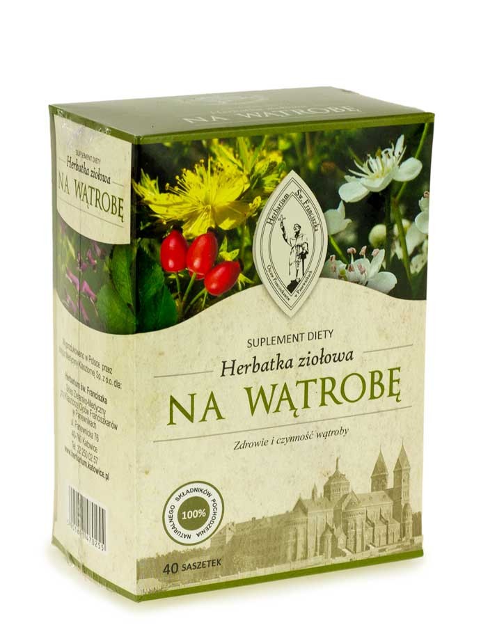 Herbarium św. Franciszka Herbatka Na wątrobę 40 saszetek