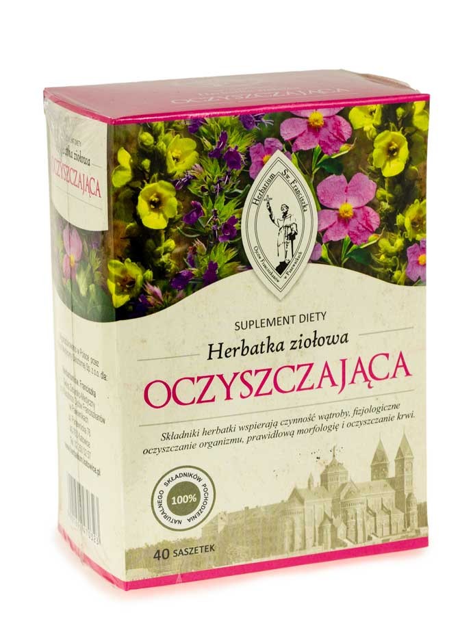 Herbarium Św. Franciszka Herbatka oczyszczająca 40 saszetek