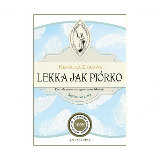 Herbarium Św. Franciszka Herbatka Lekka jak piórko 40 saszetek