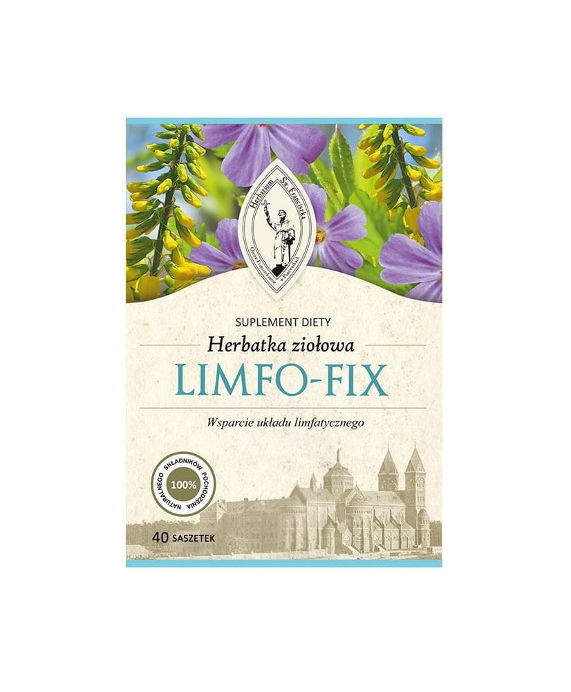 Herbarium Św. Franciszka Herbatka Limfo-Fix 40 saszetek