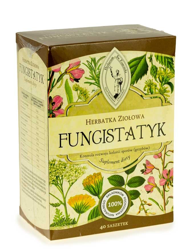 Herbarium Św. Franciszka Herbatka Fungistatyk 40 saszetek