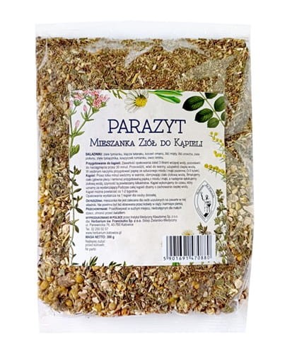 Herbarium Św. Franciszka Zioła do kąpieli Parazyt 300g