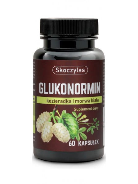 Skoczylas Glukonormin kozieradka i morwa biała 60 kapsułek