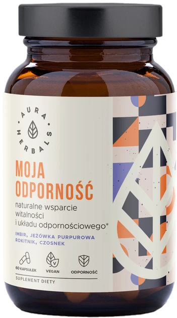 AURA HERBALS Moja odporność - kompleks ziołowy 60 kapsułek