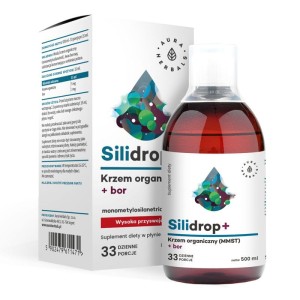 AURA HERBALS Silidrop Krzem + Bor płyn 500 ml