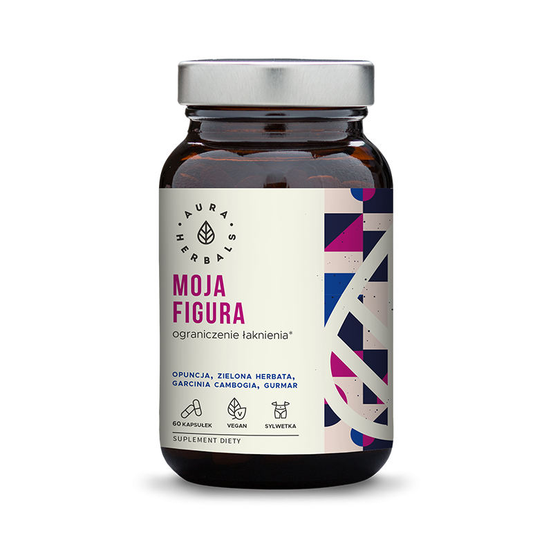 AURA HERBALS Moja Figura. Ograniczenie Łaknienia 60 kapsułek
