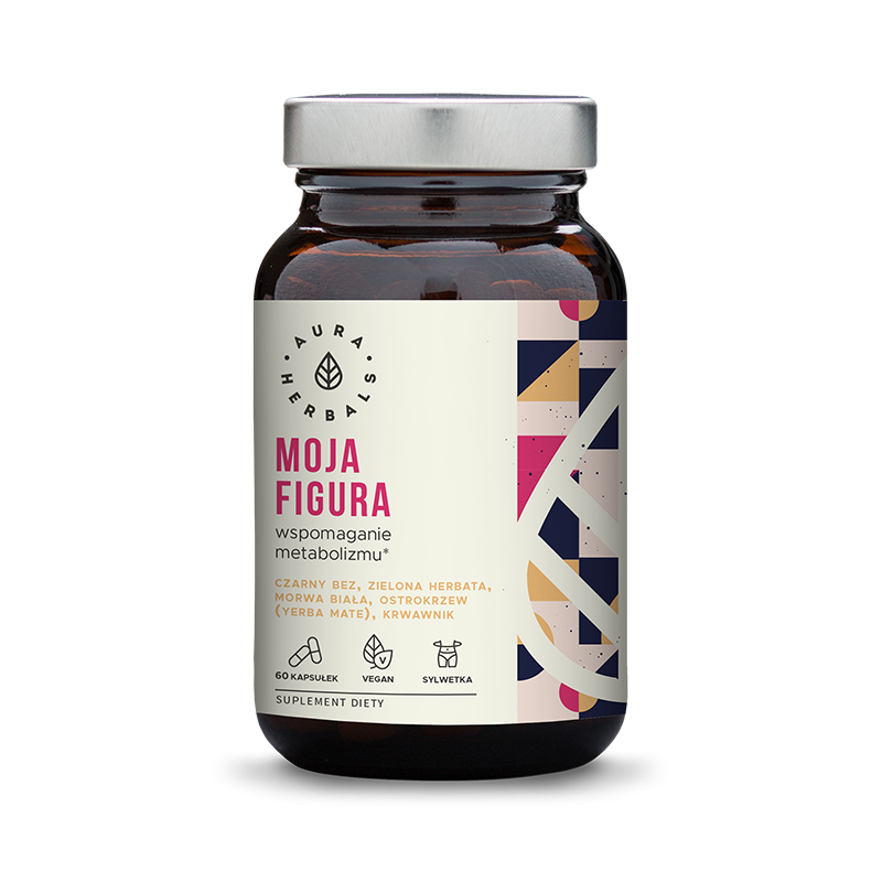 AURA HERBALS Moja Figura. Wspomaganie metabolizmu 60 kapsułek