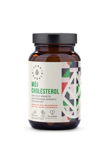 AURA HERBALS Mój Cholesterol Prawidłowy Poziom 60 kapsułek