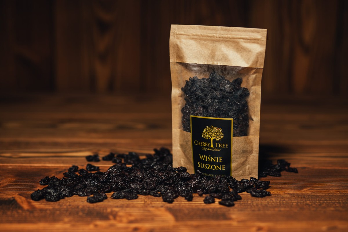 Cherry Wiśnie suszone bez cukru 115g