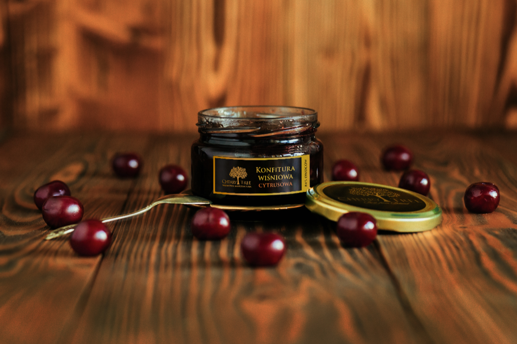 Cherry Konfitura Wiśniowa cytrusowa 235g