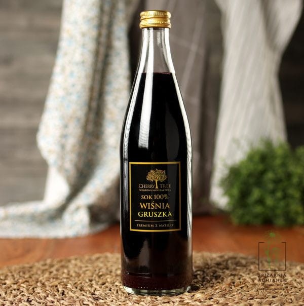 Cherry Sok 100% Winia Gruszka 480ml