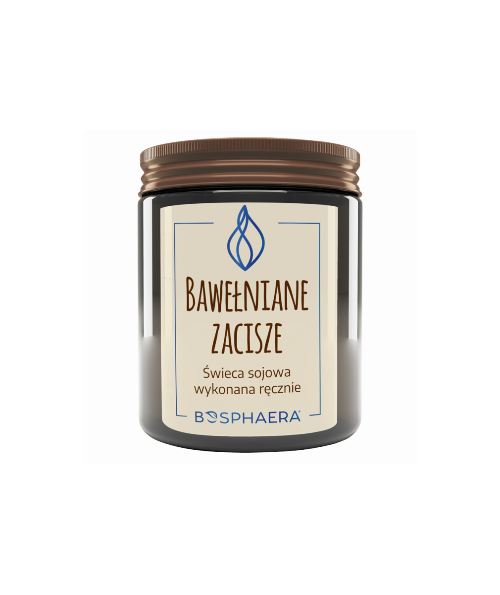 BOSPHAERA Świeca Bawełniane Zacisze 190g