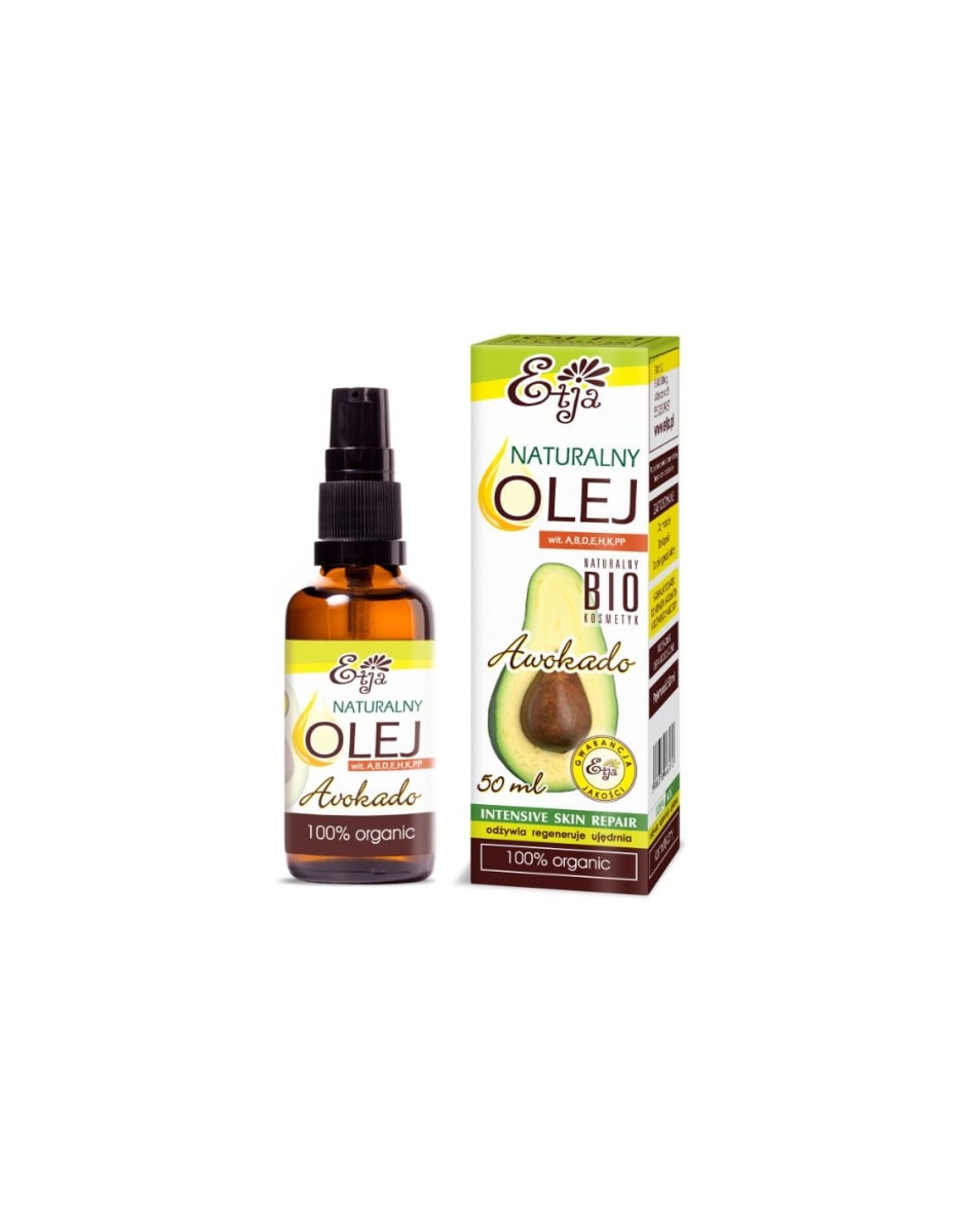 ETJA Olej awokado kosmetyczny BIO 50ml