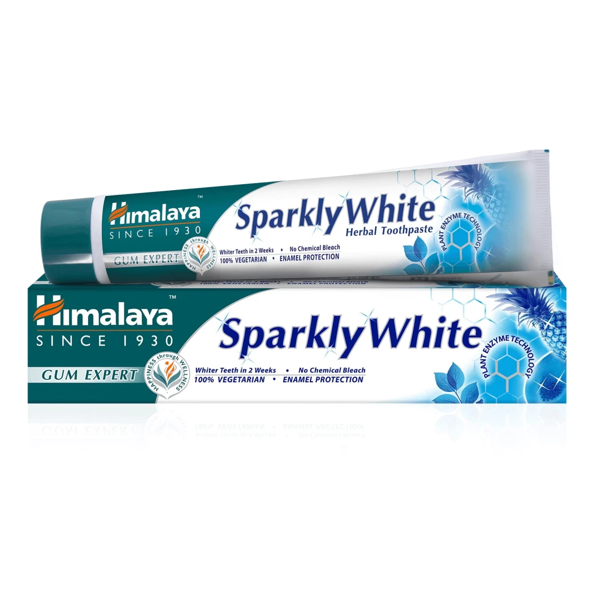 HIMALAYA Pasta do zębów Lśniąca biel 75g