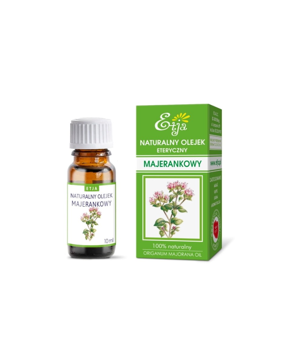 ETJA  Olejek eteryczny majerankowy 10ml