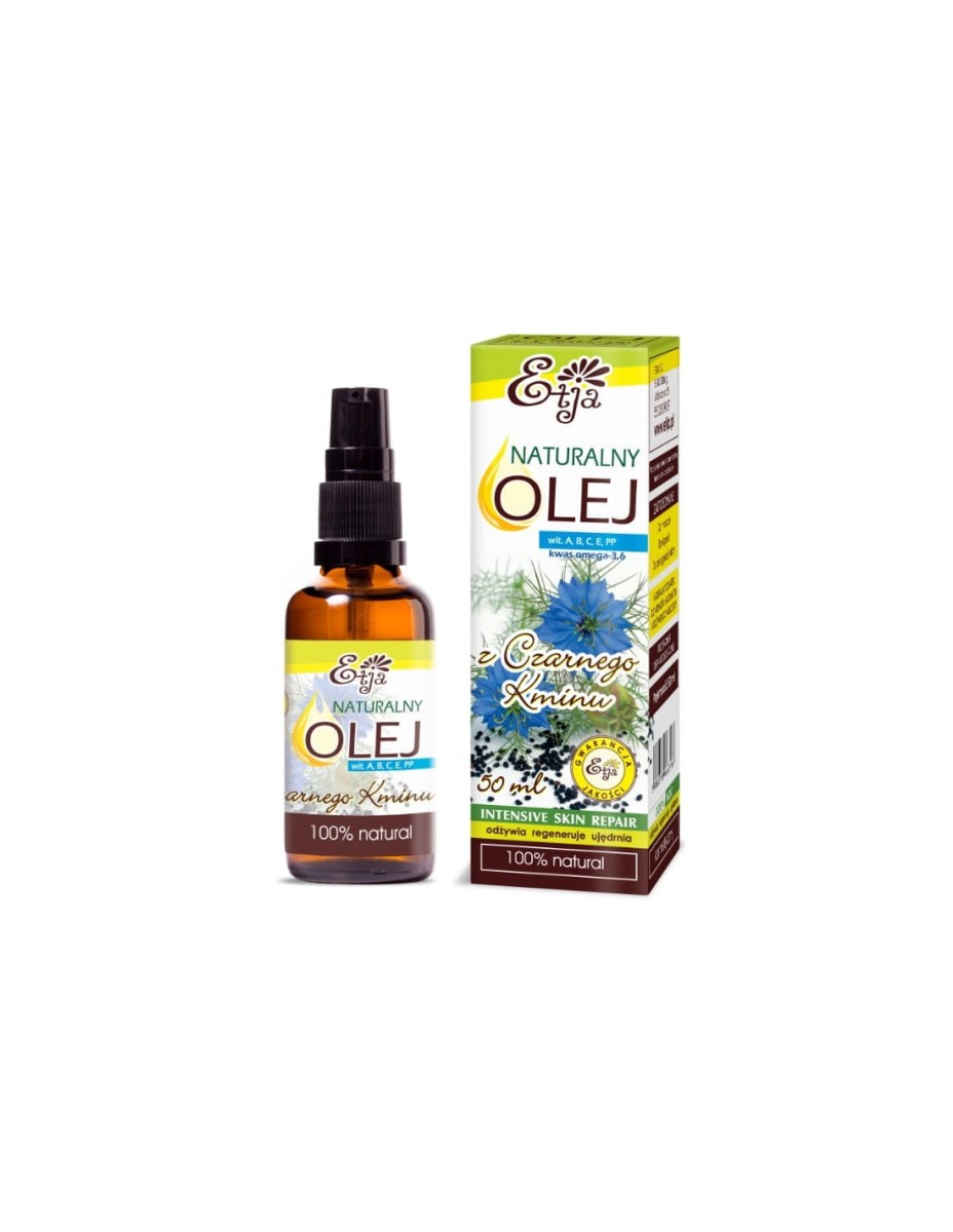 ETJA Olej z czarnego kminu kosmetyczny 50ml