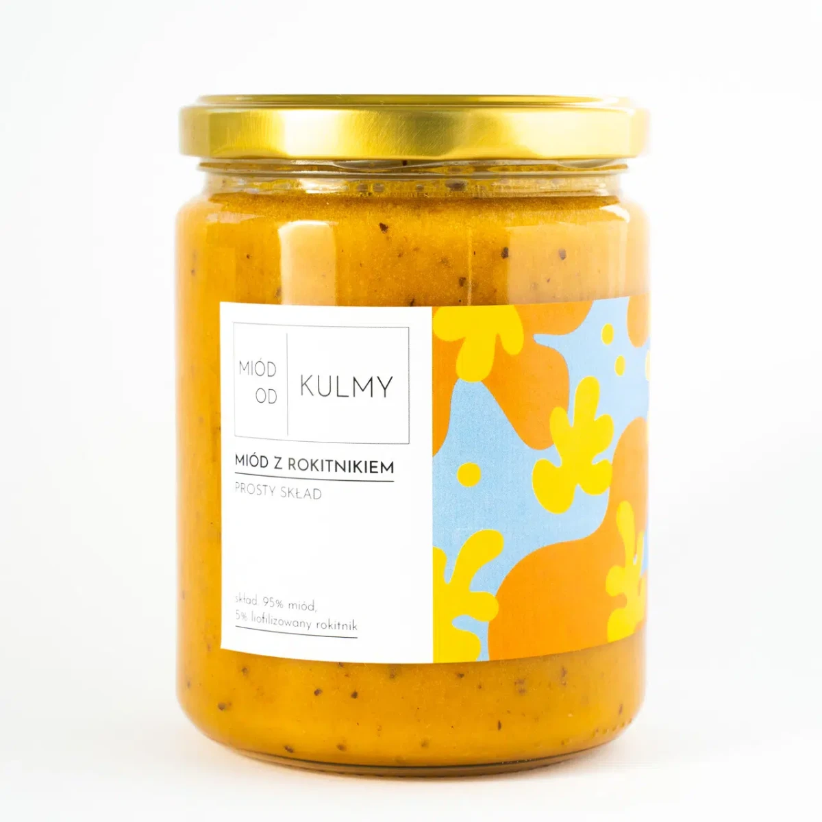 KULMA Miód z rokitnikiem 350g