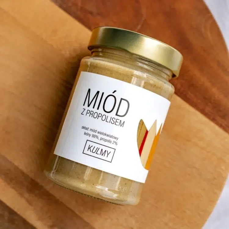 KULMA Miód z propolisem 350g