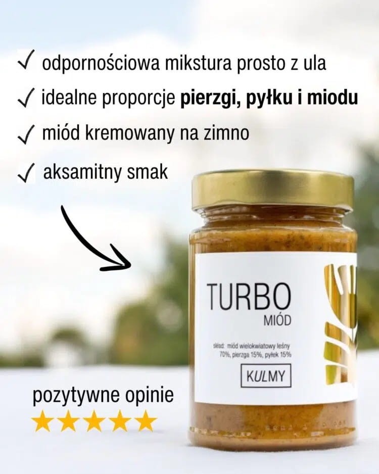 KULMA Turbo miód Superfood 230g