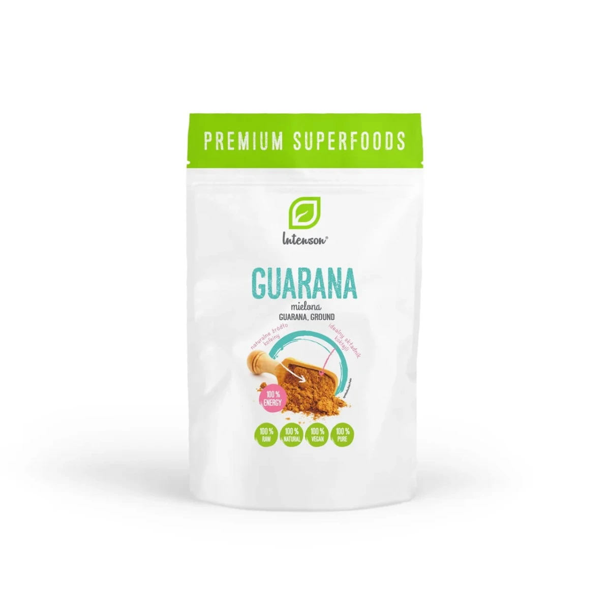 Intenson Guarana mielona proszek 100g