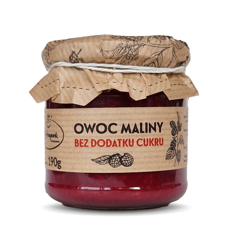 Herbapol Kraków Konfitura z owoców malin 190g