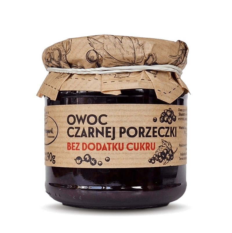 Herbapol Kraków Konfitura owoc czarnej porzeczki 190g