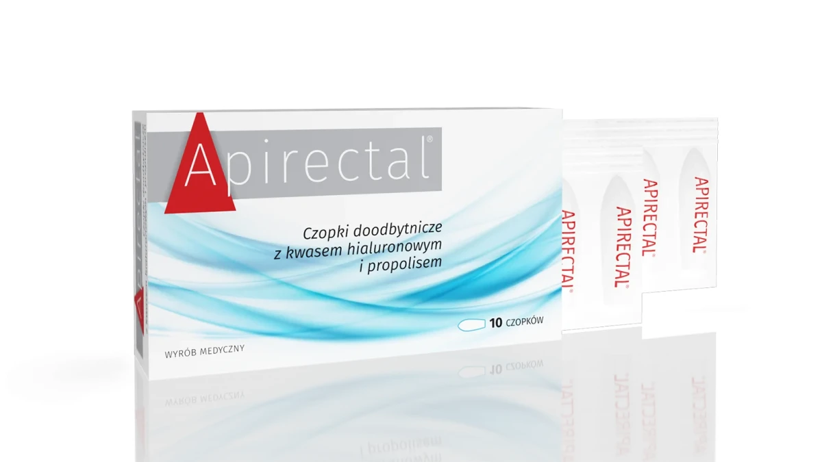 Apirectal 10 czopków