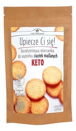 PIĘĆ PRZEMIAN Mieszanka do wypieków Ciastka maślane 365g