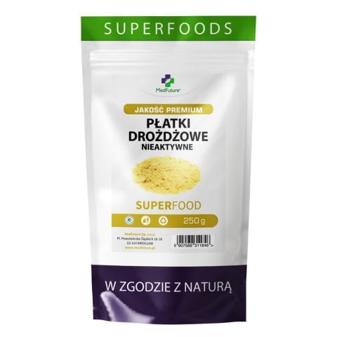 Medfuture Płatki drożdżowe 250g