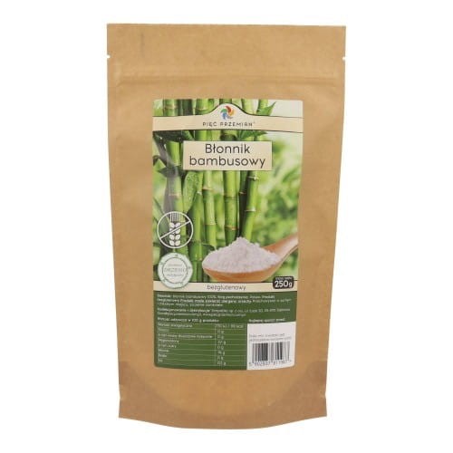 PIĘĆ PRZEMIAN Błonnik bambusowy 250g