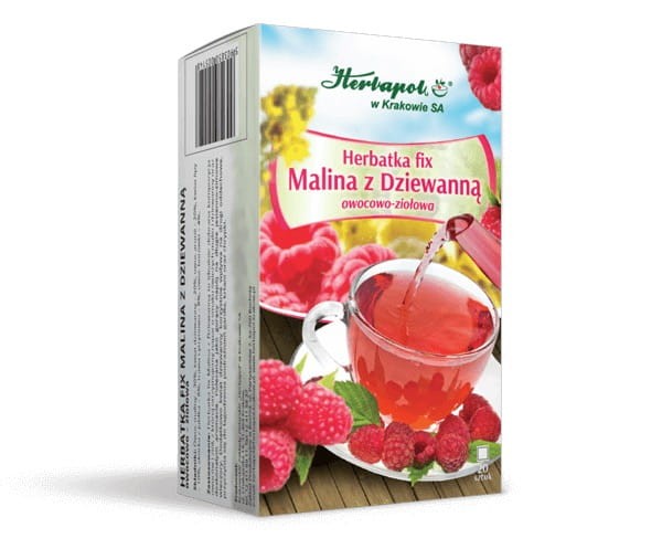 Herbapol Kraków MALINA Z DZIEWANNĄ 20 saszetek