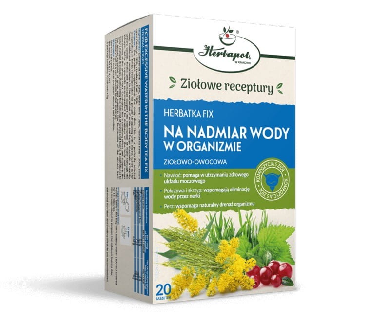 Herbapol Kraków Na nadmiar wody w organizmie 20 saszetek