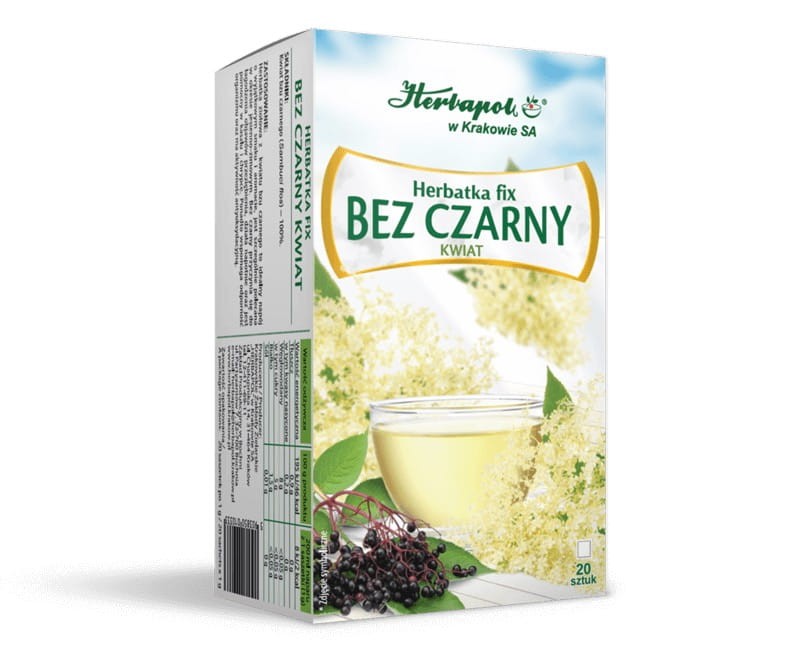 Herbapol Kraków Bez czarny Kwiat  20 saszetek