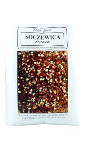 DIET-FOOD Nasiona na kiełki Soczewica 160g