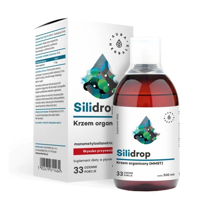 AURA HERBALS Silidrop płyn 500 ml