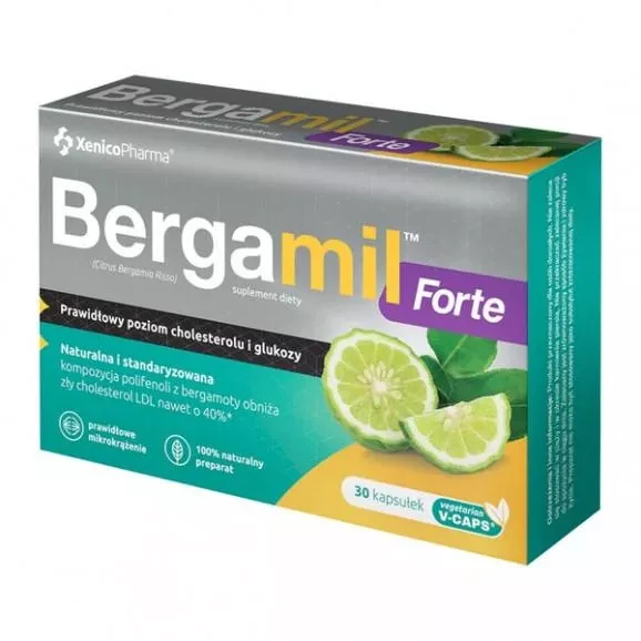 Xenico Bergamil Forte 30 kapsułek