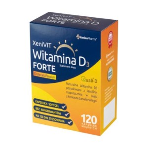 Xenico Xenivit Witamina D Forte 120 kapsułek