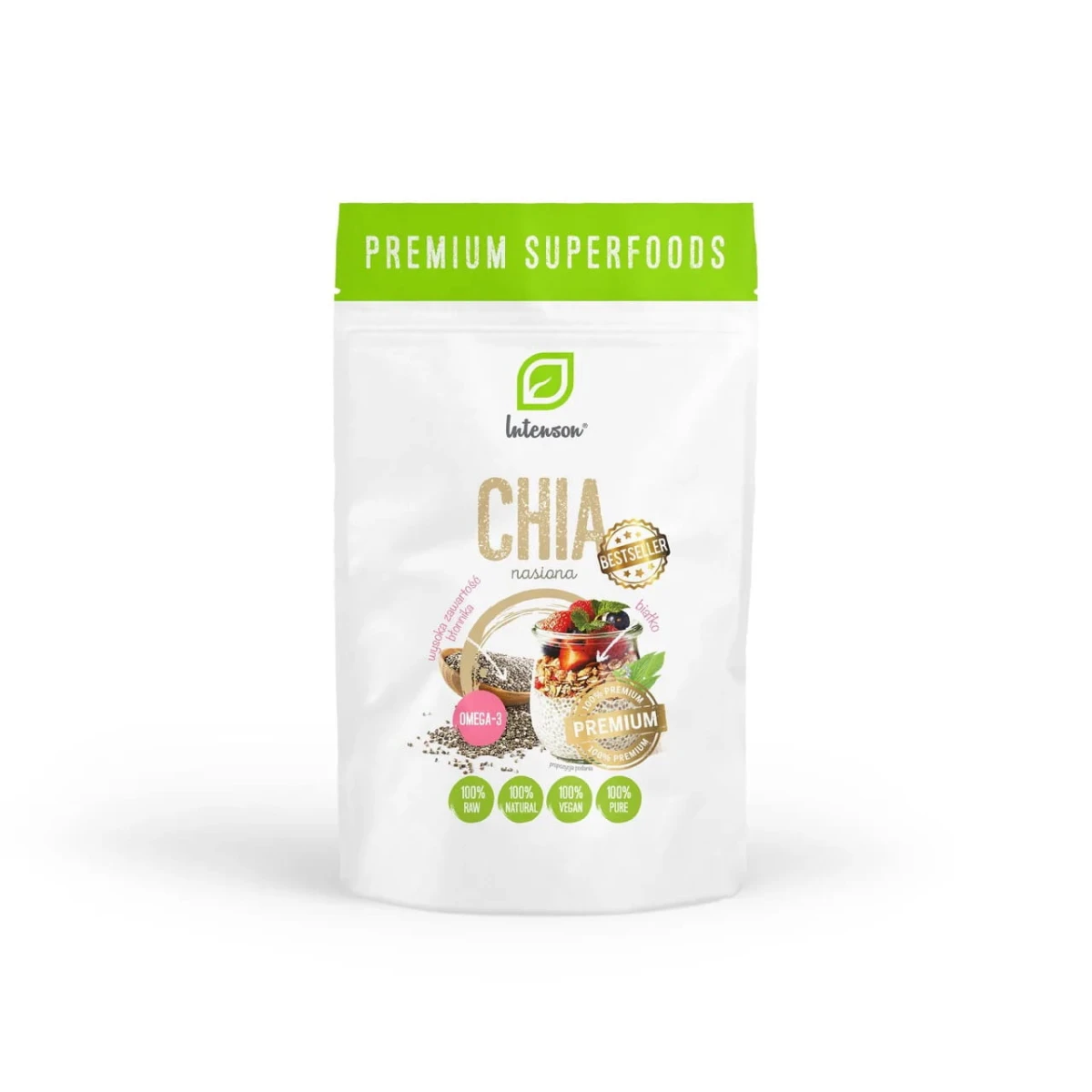 Intenson Chia szałwia hiszpańska nasiona 250g