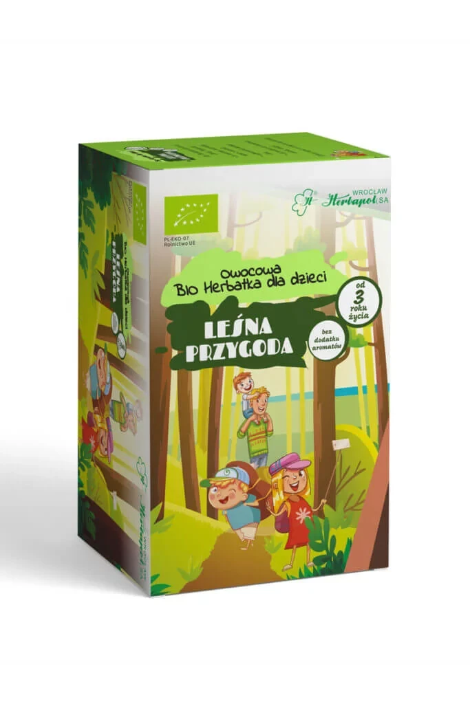 Herbapol Wrocław Bio Herbatka dla dzieci Leśna przygoda 20 saszetek