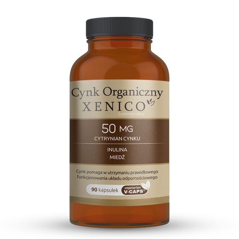 Xenico Cynk Organiczny 90 kapsułek