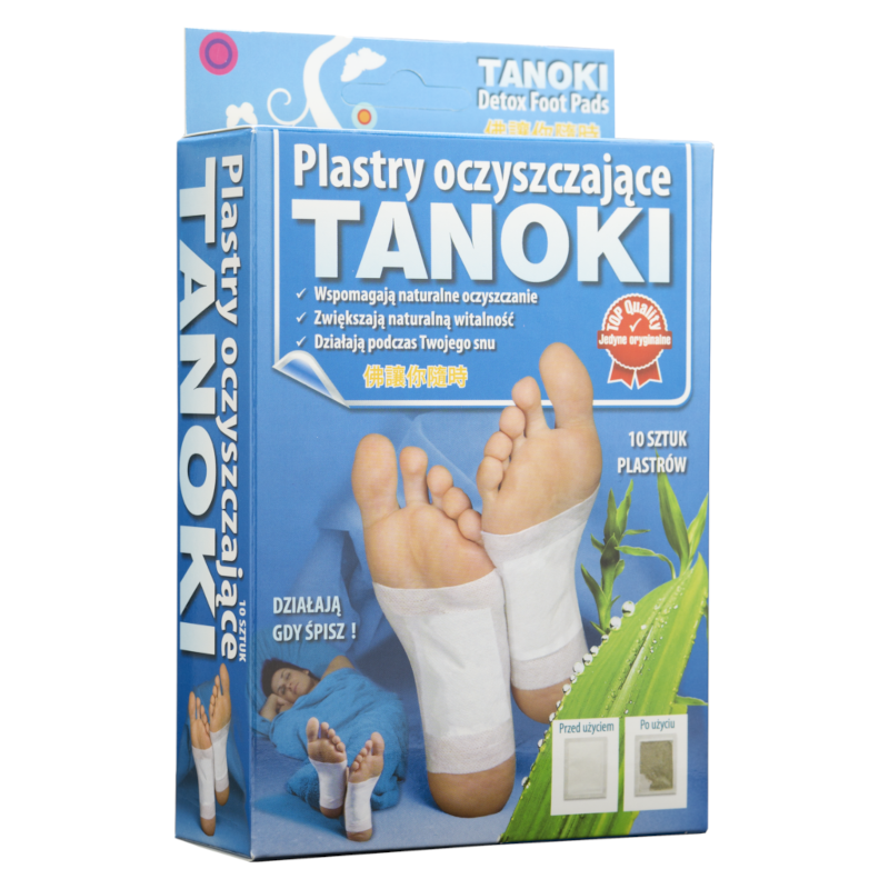 AURA HERBALS Tanoki plastry oczyszczające 10 sztuk