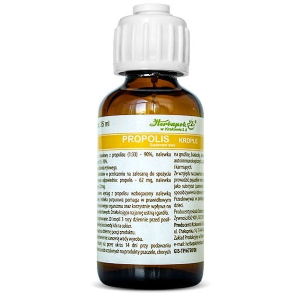 Herbapol Kraków Propolis z jeżówką krople 35ml