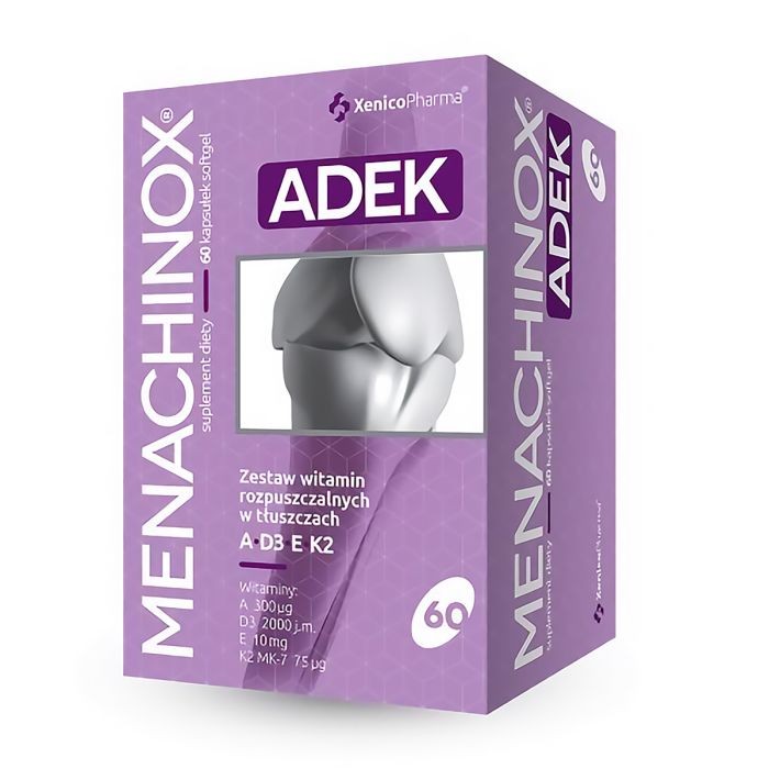 Xenico Menachinox ADEK 60 kapsułek