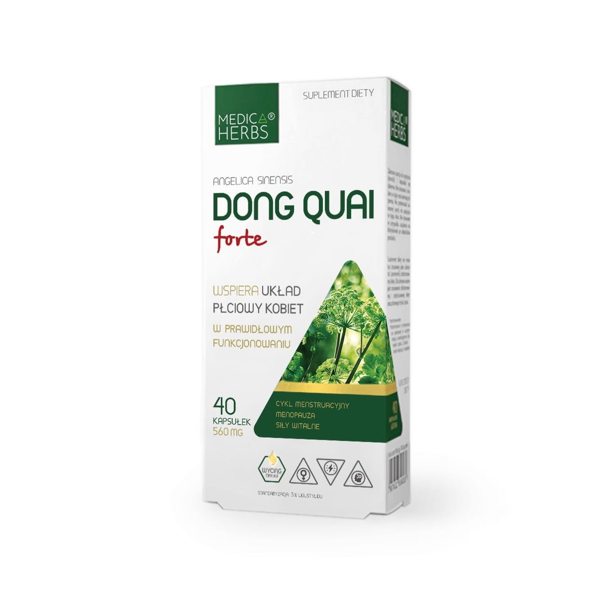 Medica Herbs Dong Quai Forte 40 kapsułek