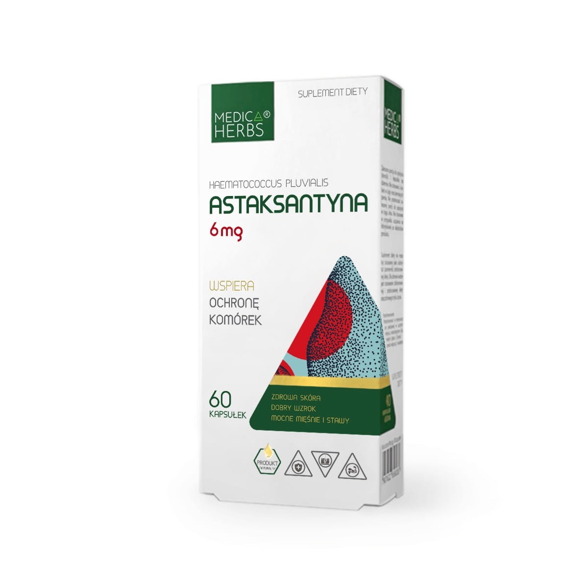 MEDICA HERBS Astaksantyna 6mg 60 kapsułek